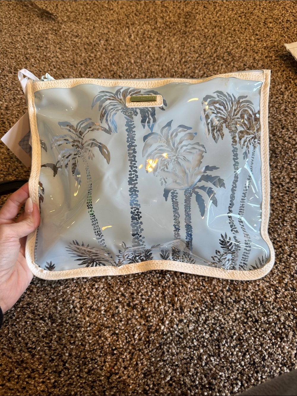 NWT Lilly Pulitzer - Paradise Pouch - Palms Way Home - Picture 4 of 5